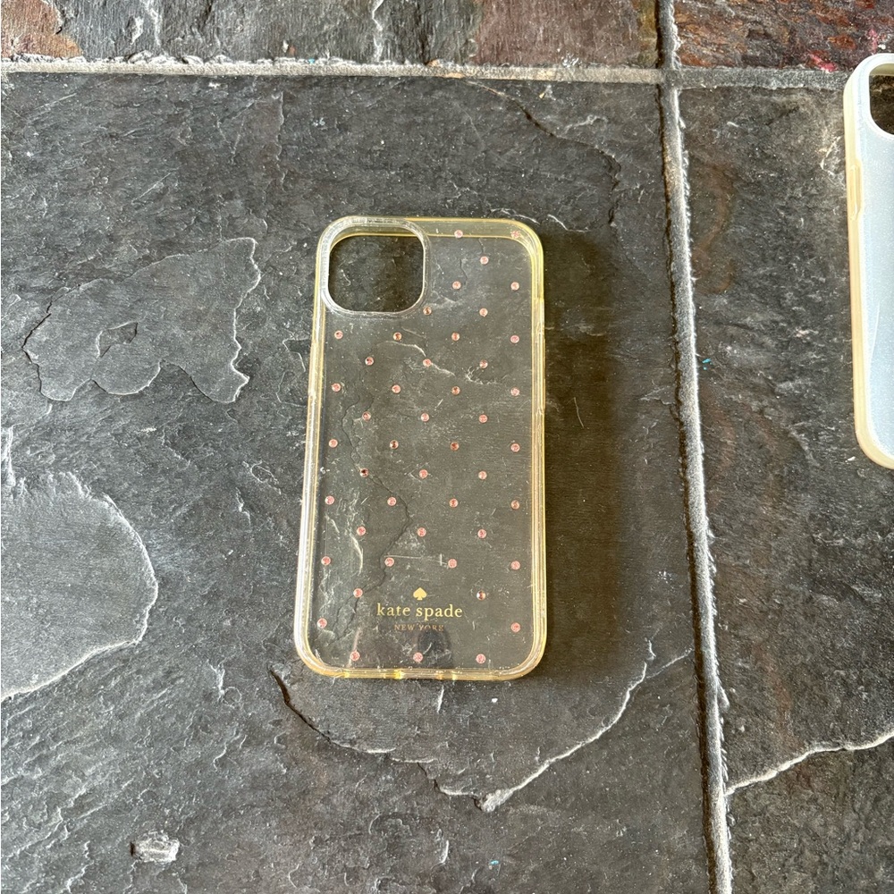 Kate Spade Clear iPhone 13 Case Slim Protective Cover